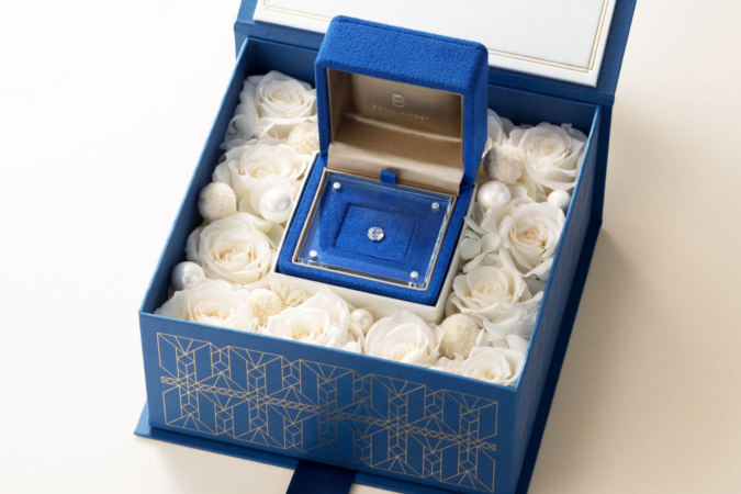 ダイヤモンドでプロポーズ