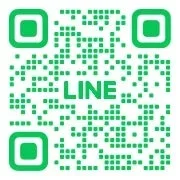 緑色を基調としたLINEのロゴが入ったQRコードです。LINEアプリでの友達追加やサービス利用のためのアクセスに使用されることが想定されます。