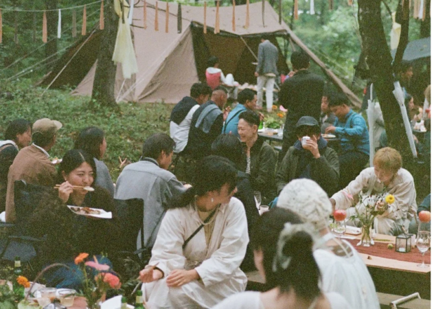 森にひらく宴のイメージ