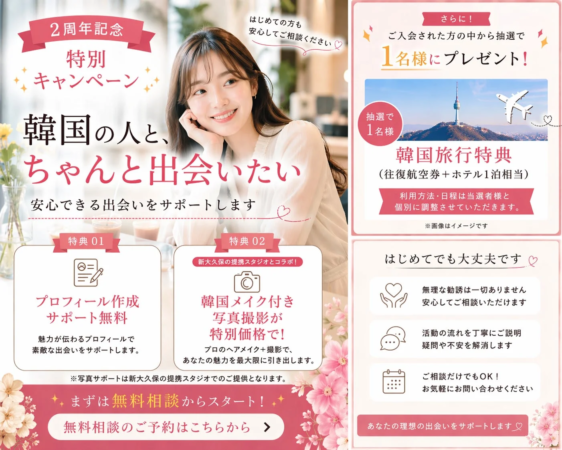 2周年記念キャンペーン詳細