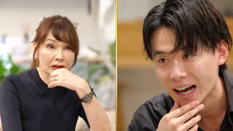 チェン氏と植草氏、れいあさんの対談