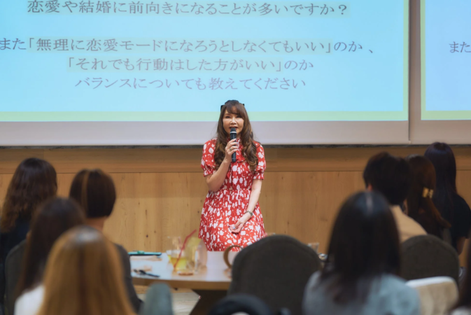 植草美幸氏トークショー スクリーンの質問